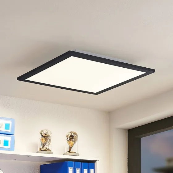 Lindby Nelios Lampa Sufitowa LED 4000K 40x40 Black
