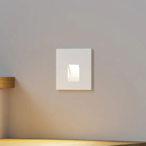 Arcchio Vexi LED Wbudowana Lampa Ścienna H7,5 Biała