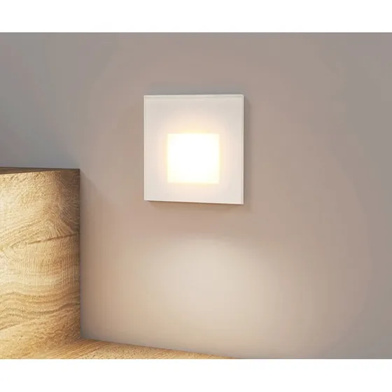 Arcchio Vexi LED Wbudowana Lampa Ścienna CCT White 7,8x7,8 cm