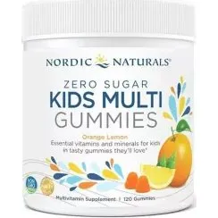 Nordic Naturals Kids Multiwitamina Zero Sugar (120 elek)