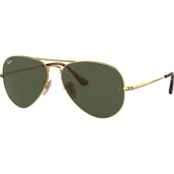 Ray-Ban RB 3689 9147/31 62 Okulary Aviator Złote