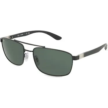 Ray-Ban RB 3737 002/71 60 Czarny Metalowy
