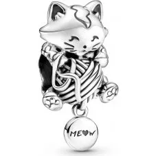 PANDORA Charms Kotek i kłębek wełny 799535C00