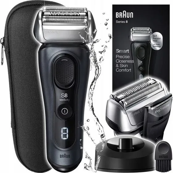 Braun Series 8 8617s  golarka elektryczna Wet&Dry