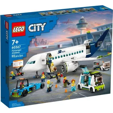 LEGO City 60367 Samolot pasaerski, 913 el.
