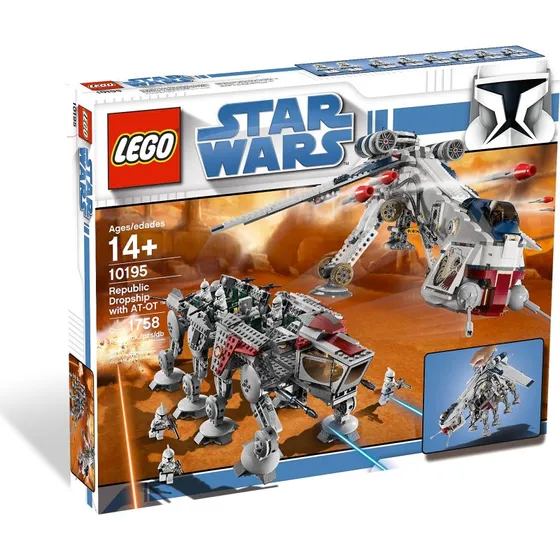 LEGO Star Wars 10195 Republic Dropship z AT-OT Walker