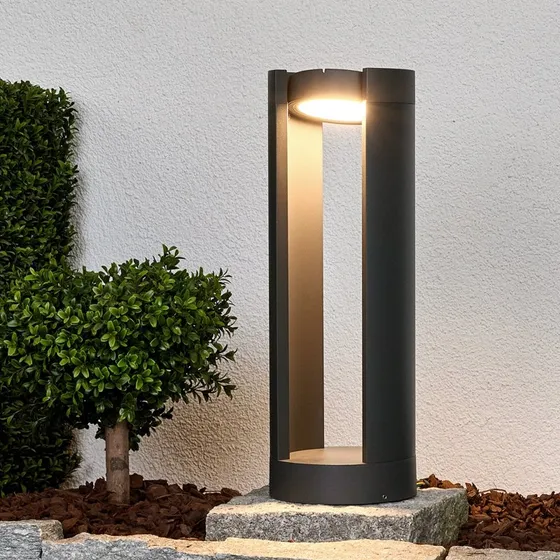 Lucande Dylen Lampa Ogrodowa LED IP65 Grafit 50cm