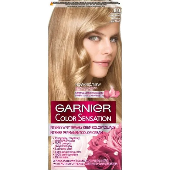Garnier Color Sensation 8.0 Świetlisty Jasny Blond