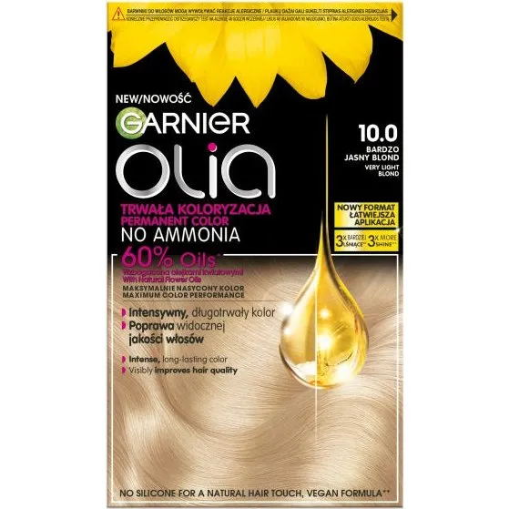 Garnier Olia 10.0 Bardzo Jasny Blond - Farba do włosów
