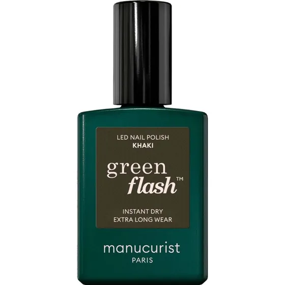 Manucurist Green Flash Gel Polish Khaki 15ml