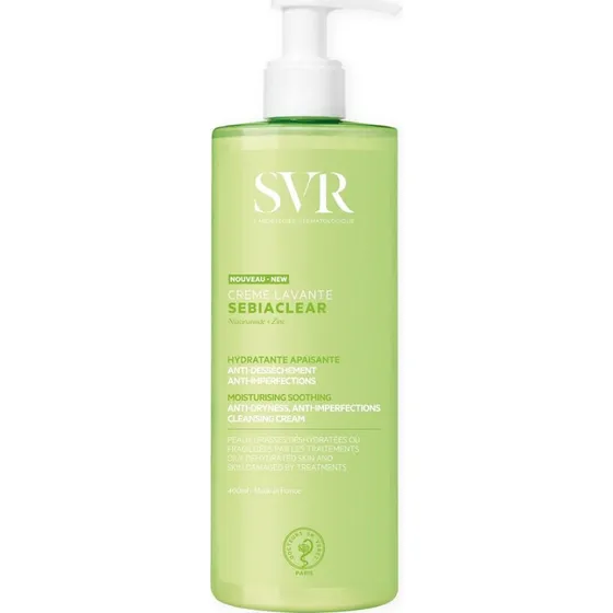 SVR Sebiaclear Creme Lavante kojący krem oczyszczający 400ml