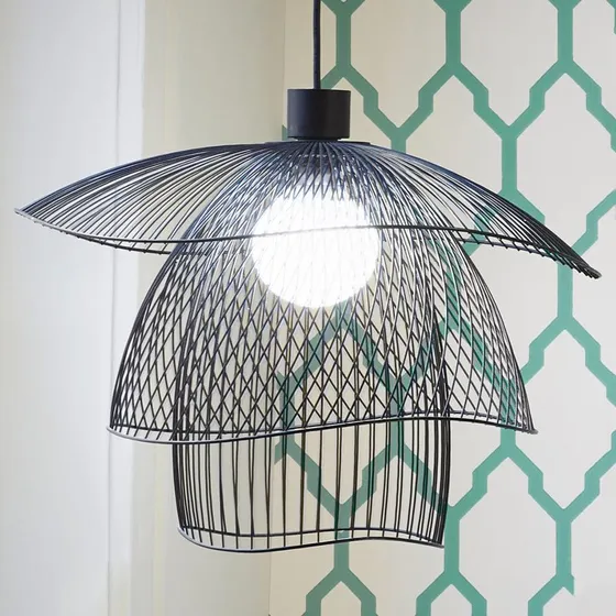 Forestier Papillon S Lampa Wisząca Black 56 cm