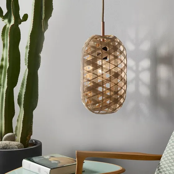 Forestier Capsule S lampa wisząca 36 cm, naturalna