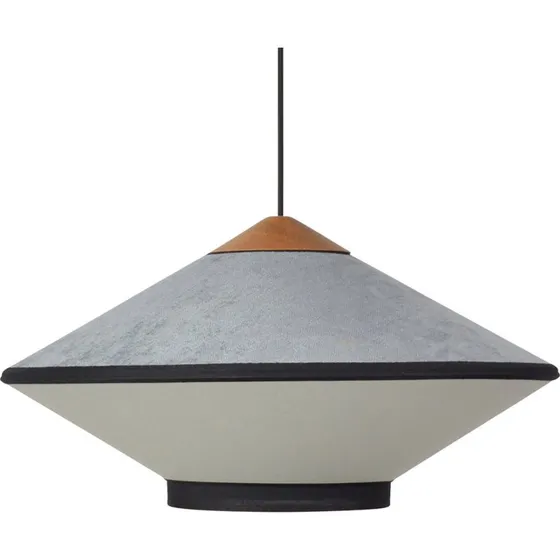 Lampa wisząca Forestier Cymbal S Atlantic - Niebieski, Ø 50 cm