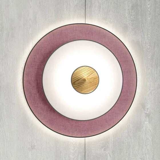 Forestier Cymbal S Lampa Ścienna Powder Pink