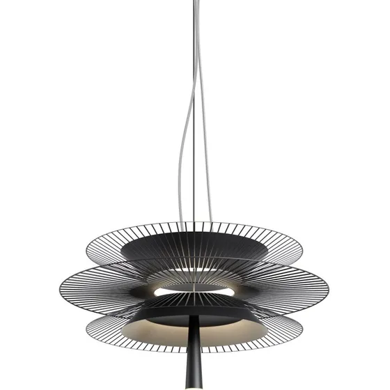 Lampa wisząca Forestier Gravity 2 Ø68cm czarna