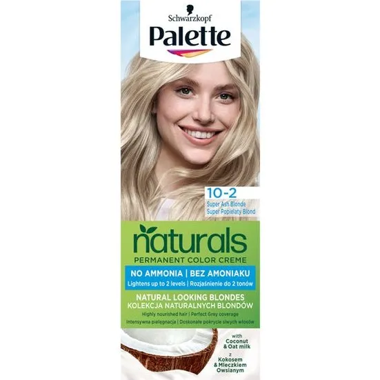Schwarzkopf Palette Permanent Naturals Color Creme Go Blonde 10-2