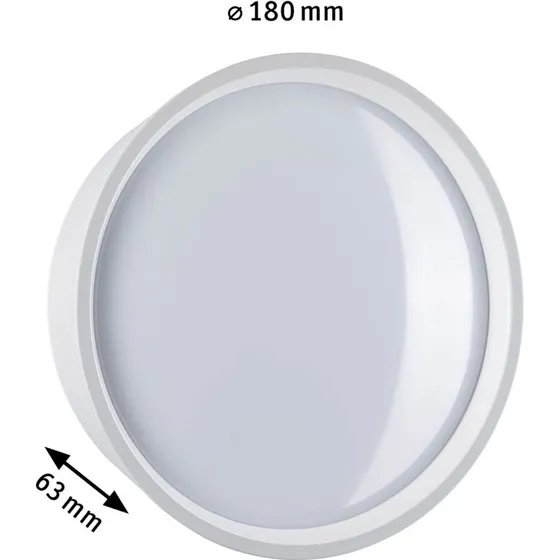 Paulmann Platomo SWR Biała Lampa Ogrodowa LED