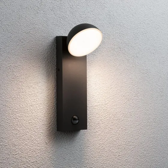 Paulmann Puka Lampa Ogrodowa LED z Czujnikiem SWR Antracyt