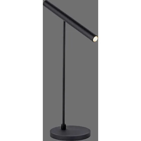 Lampa stołowa LED PURE Tutua – czarna, ze ściemniaczem sensorycznym