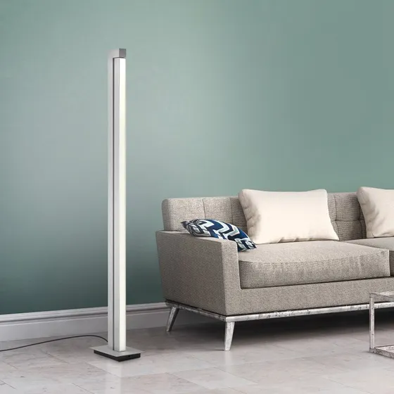 Lampa stojąca LED PURE Lines Floor, 140 cm, kolor diamentowy