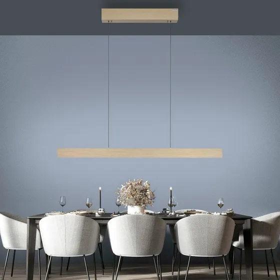 Paul Neuhaus Lampa wisząca LED E-Motion Imperial Gold CCT