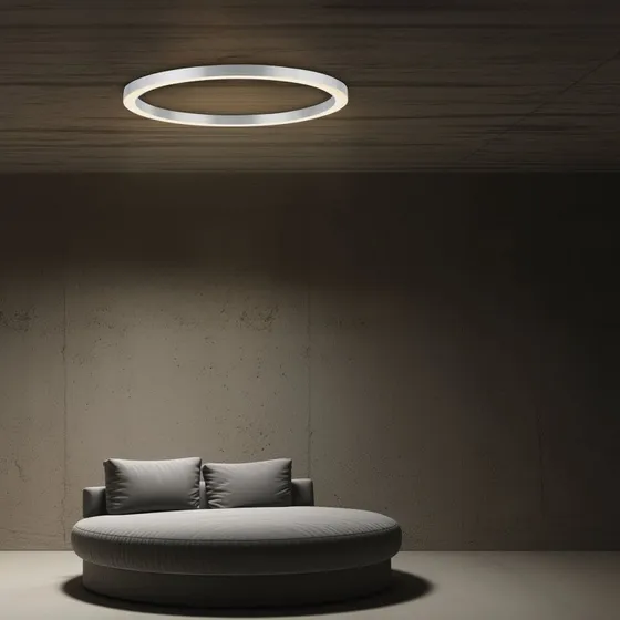 Paul Neuhaus PURE Lines Round LED Lampa sufitowa, Ø 70 cm, CCT