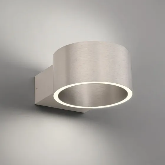 PURE PURE Clipse Kinkiet LED Diamond Ø 15 cm, Aluminium