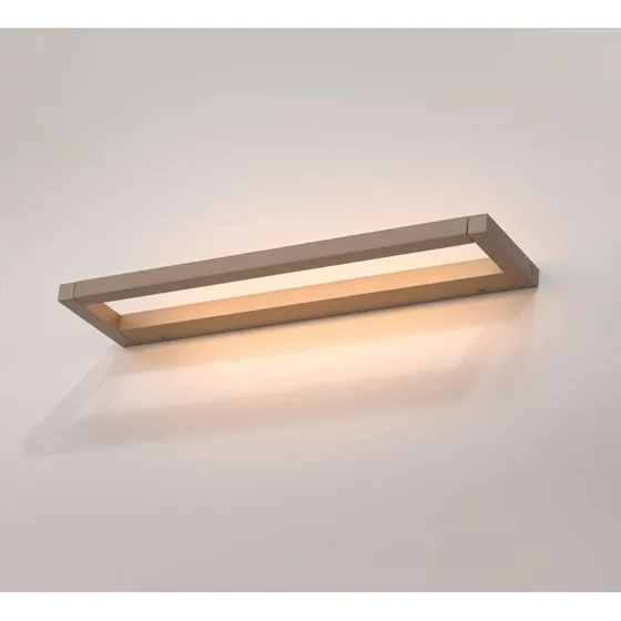 Kinkiet LED PURE Puro, brązowy, 50 cm, aluminium, ściemniacz