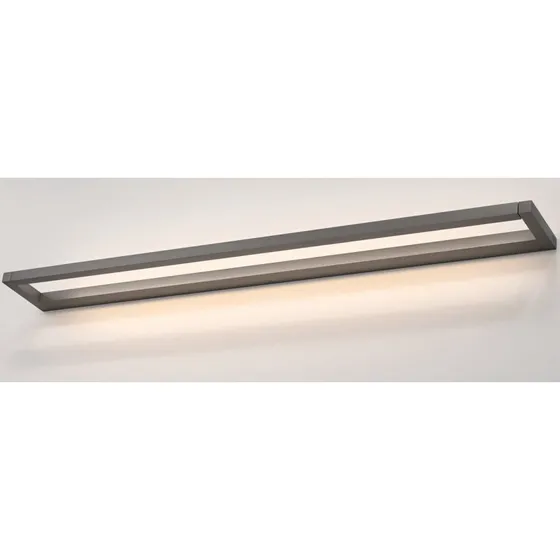 Kinkiet LED PURE Puro, szary, 100 cm, aluminium, ściemniacz