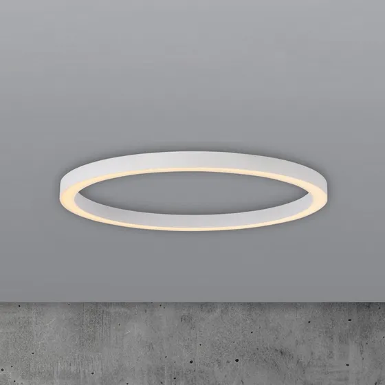 Paul Neuhaus Lampa sufitowa LED PURE Lines, Ø70 cm, biała