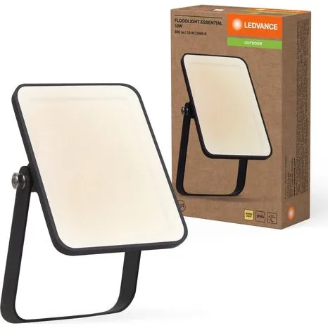 Ledvance Nawietlacz LED 10W 3000K IP65 Czarny