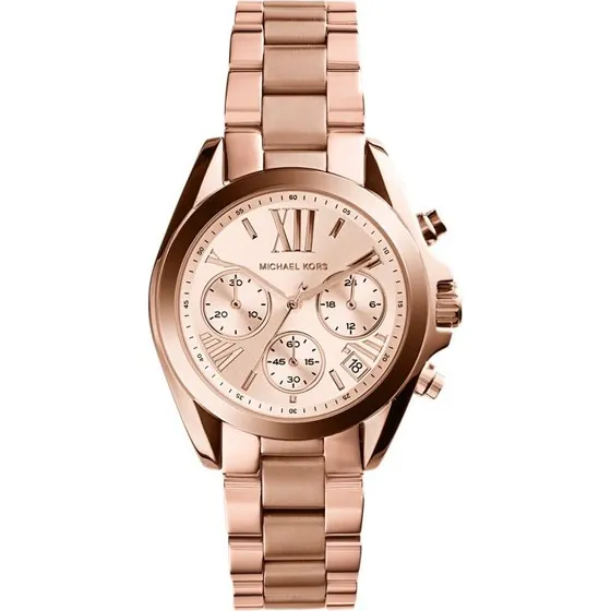 Michael Kors MK5799 Bradshaw Różowe Złoto Damski Zegarek