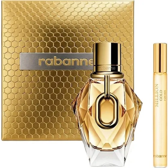 Paco Rabanne Million Gold For Her zestaw perfum 90ml + 20ml
