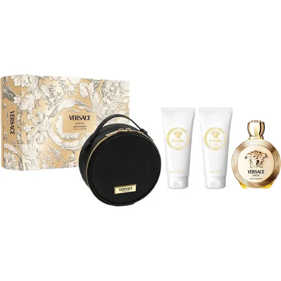 Versace Eros Pour Femme Zestaw Perfumeryjny z Kosmetyczką