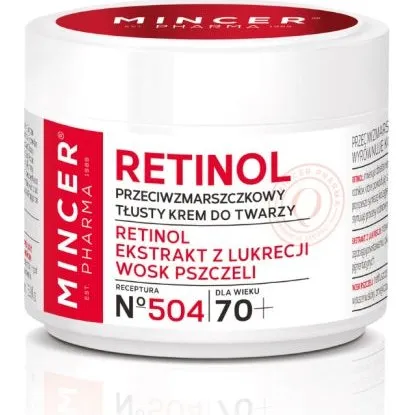 Mincer Pharma Retinol 70+ Krem przeciwzmarszczkowy 50ml