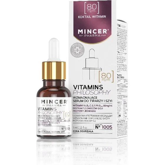Mincer Pharma Vitamins Philosophy Serum No.1005 15ml