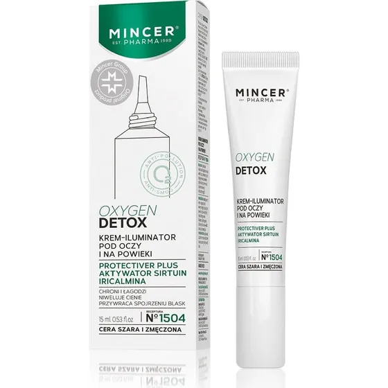 Mincer Pharma Oxygen Detox krem-iluminator pod oczy 15ml