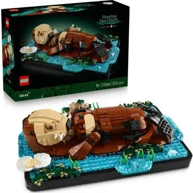LEGO Ideas Pływające wydry 21366
