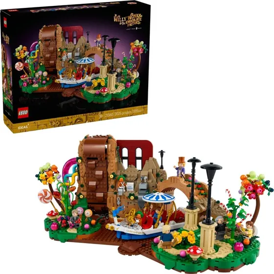 LEGO 21360 Ideas Willy Wonka i fabryka czekolady