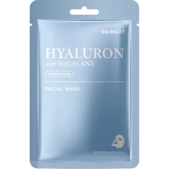 SKIN627 Hyaluron with Squalane nawilżająca maska w płachcie 22ml
