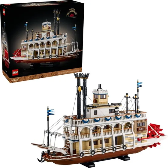 LEGO Ideas 21356 Parowiec rzeczny 4090 klockw