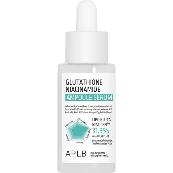 APLB Glutathione Niacinamide Ampoule Serum rozjaśniające 40ml