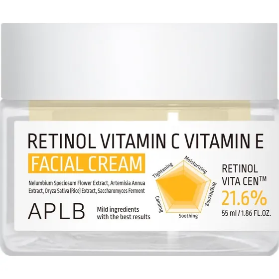 APLB Retinol Vitamin C Vitamin E Facial Cream 55ml