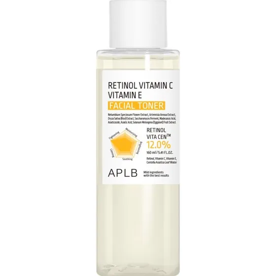 APLB Retinol Vitamin C Vitamin E Facial Toner 160ml