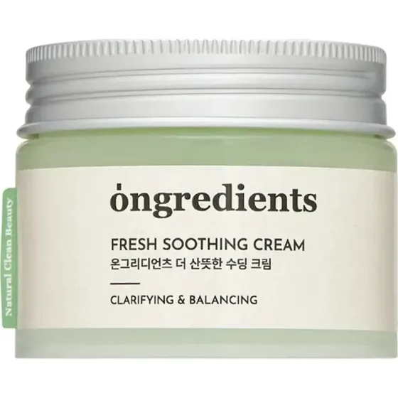 Ongredients Fresh Soothing Cream kojący krem do twarzy 50ml