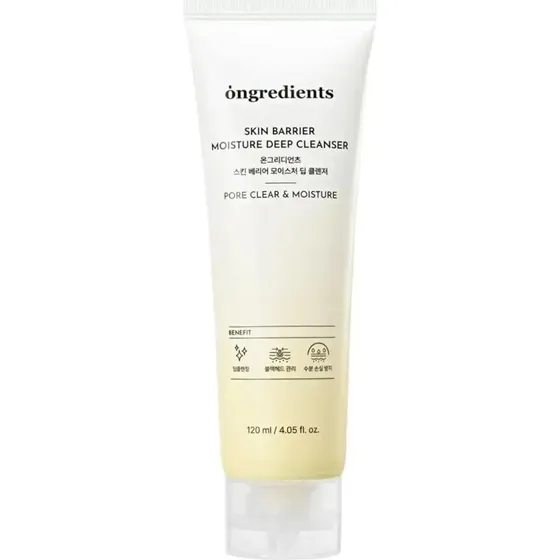 Ongredients Skin Barrier Moisture Deep Cleanser 120ml