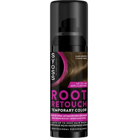Syoss Root Retouch spray do maskowania odrostów 120ml Ciemny Blond