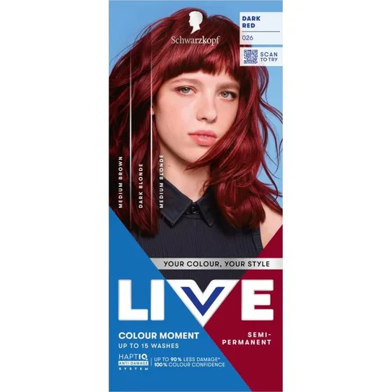 Schwarzkopf Live Colour Moment farba do włosów 095 Electric Blue
