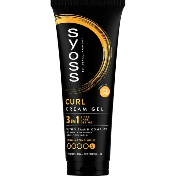 Syoss Curl Control kremowy żel do stylizacji włosów kręconych 250ml